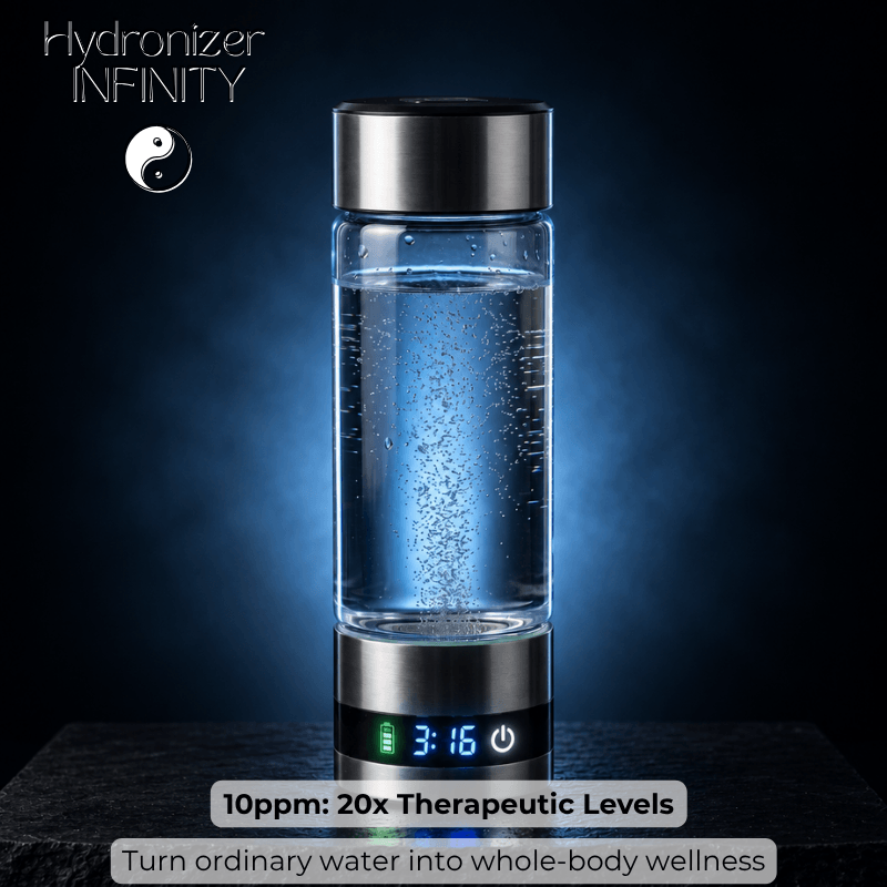 Hydronizer | Australia's Highest-Rated SPE PEM Hydrogen Water Bottle by HolyH₂O™