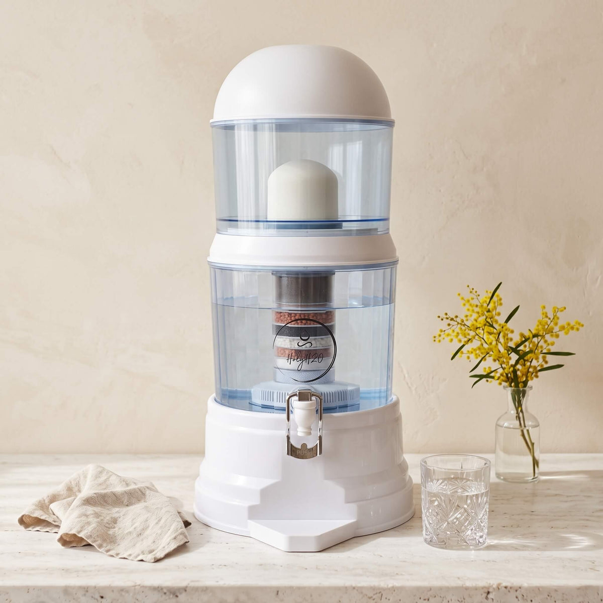 HolyH₂O™ Trinity | Remove Fluoride, Chlorine & Heavy Metals from Aussie Tap Water
