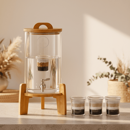 Australia's First 100% Glass Water Filter | Glass Trinity by HolyH₂O™